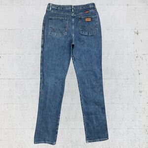 Wrangler Women’s Cowboy Cut High Rise Straight Leg Jeans 13/14 Western